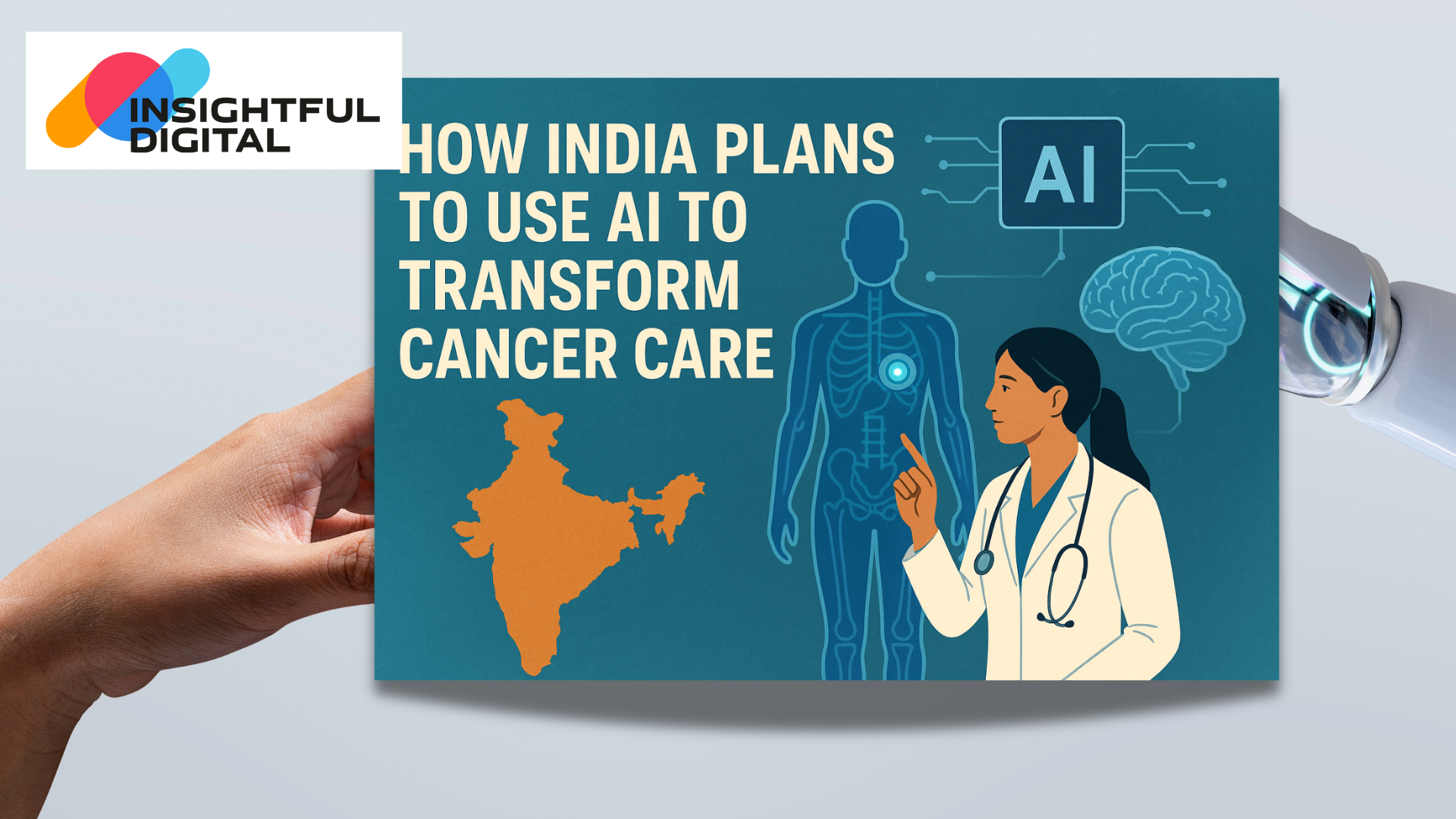 भारत कैंसर देखभाल को बदलने के लिए एआई का उपयोग कैसे करने की योजना बना रहा है?